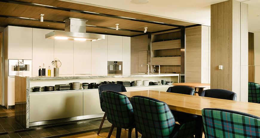 Nor' Loft aesthetic designer open kitchen area